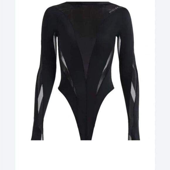 Mugler H & M Mesh Body Medium NWT Medium - Picture 4 of 4